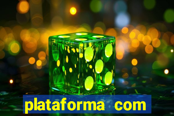 plataforma com chuva de dinheiro